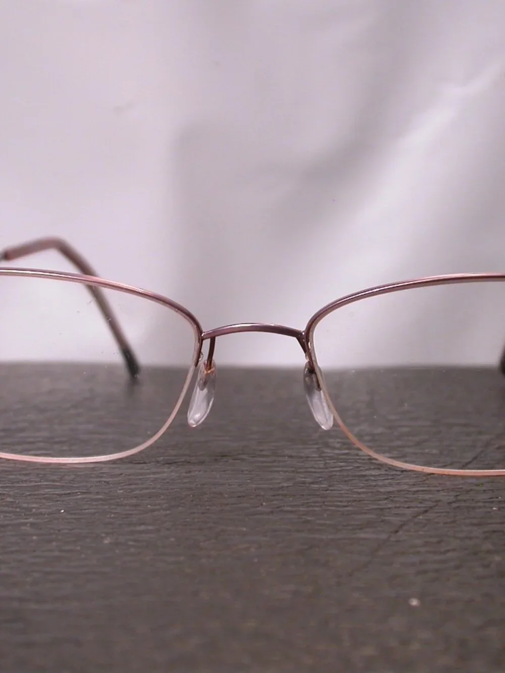 Silhouette Titan Frameless Light Pink Wire Eyeglasses Made in Austria